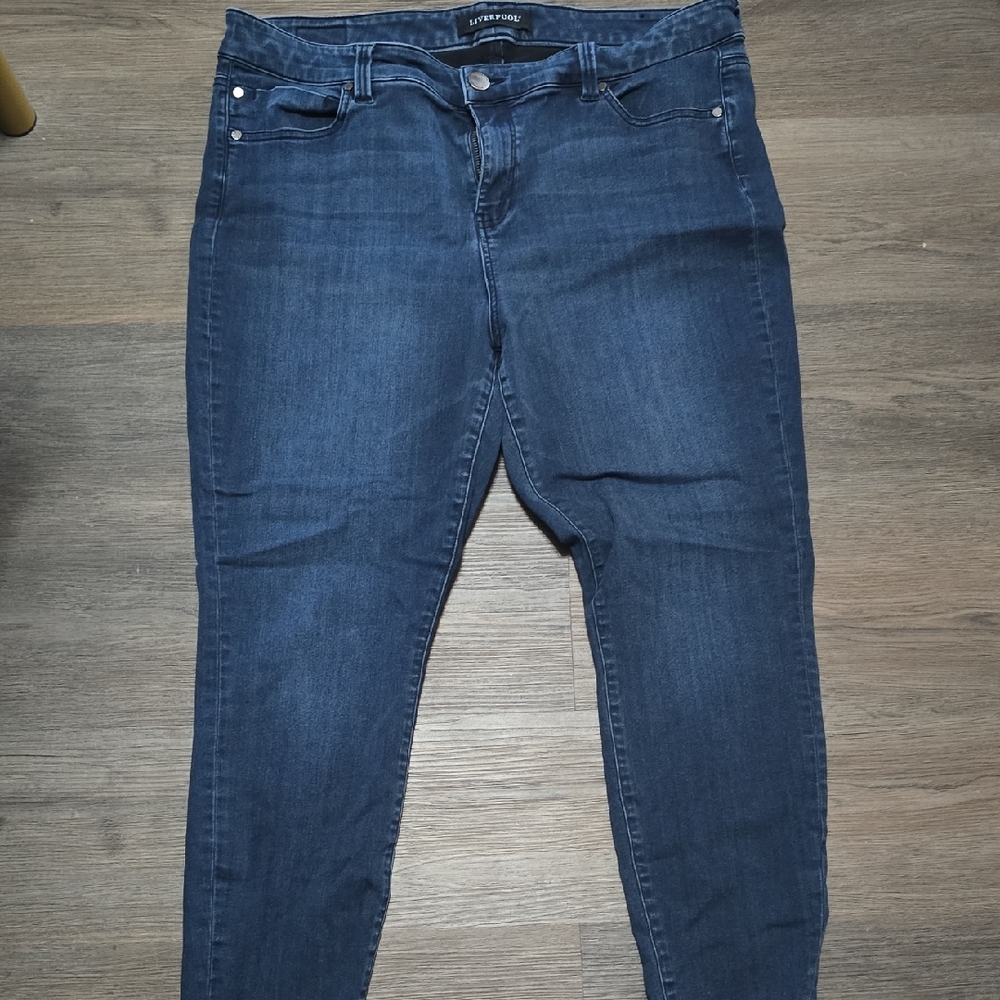 Liverpool Women's Dark Blue Skinny Jeans